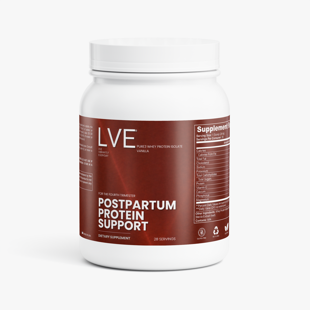 LVE© Fourth Trimester Pure3 Whey Protein Isolate