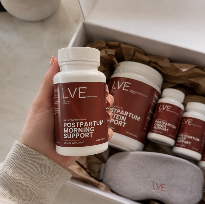 LVE© POSTPARTUM ESSENTIAL ROUTINE FULL SUPPORT