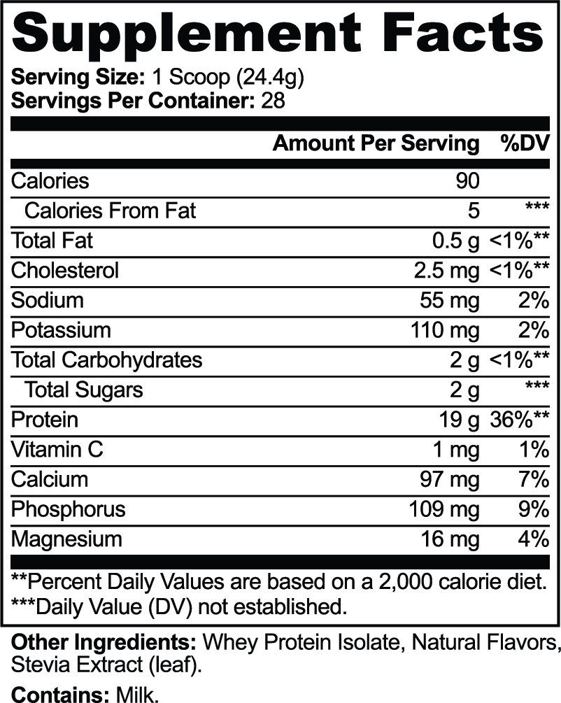 LVE© Fourth Trimester Pure3 Whey Protein Isolate